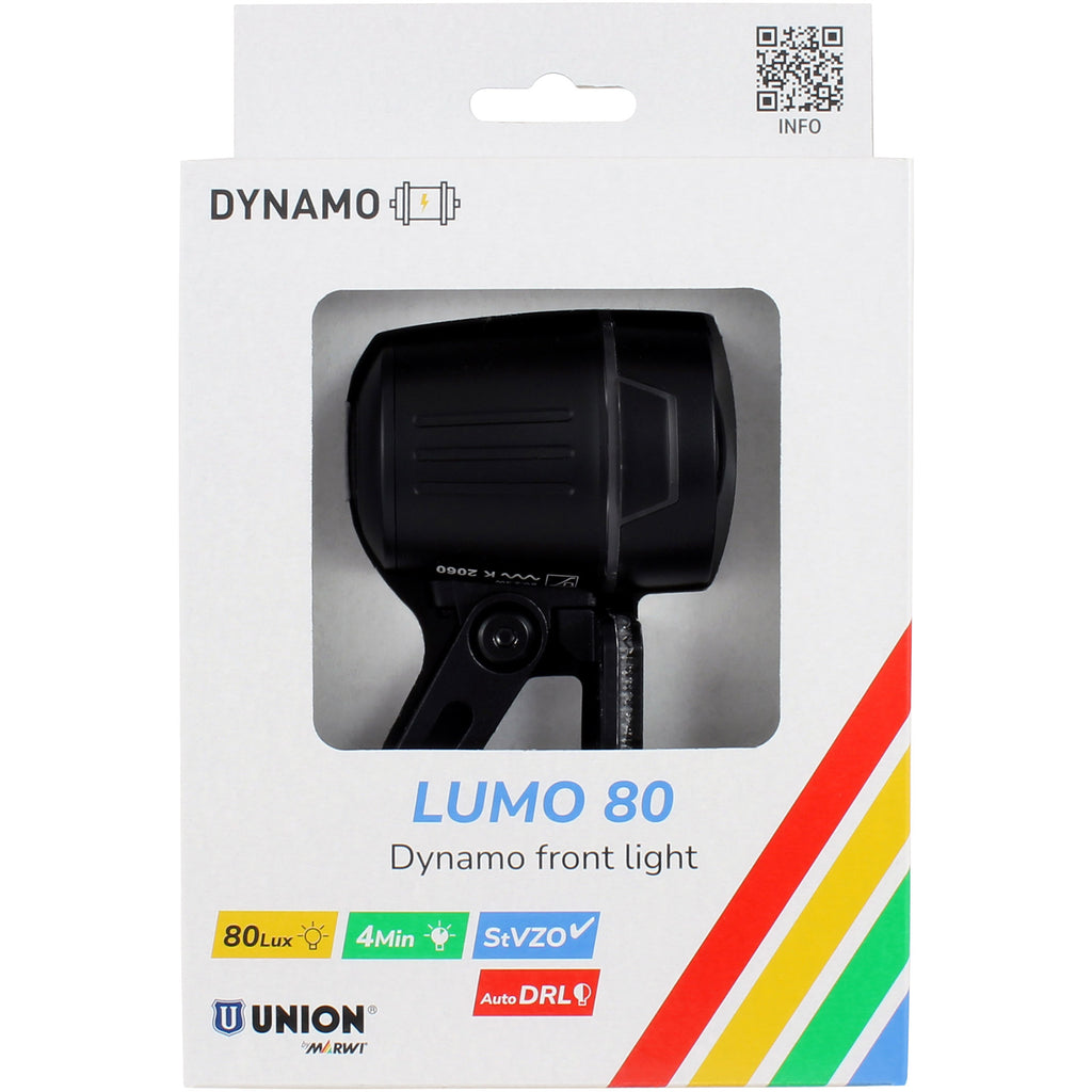 Union-Scheinwerfer, Lumo 80-Dynamo, 80 Lux