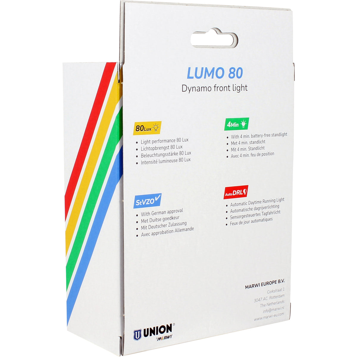 Union-Scheinwerfer, Lumo 80-Dynamo, 80 Lux