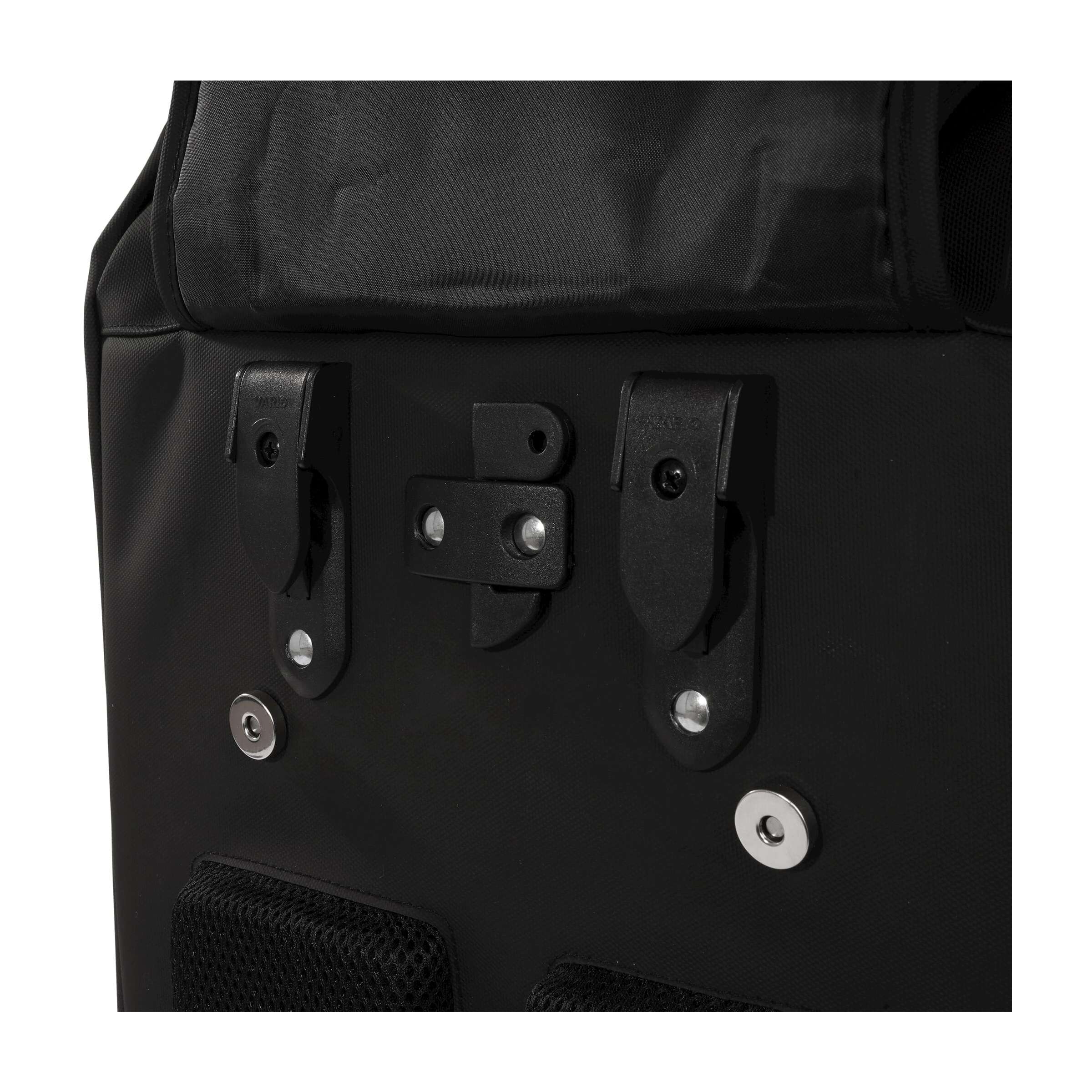 Urbanproof fietstas rolltop up recycle 20l zwart