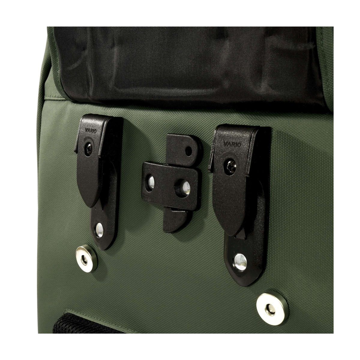 Urbanproof fietstas rolltop up recycle 20l groen