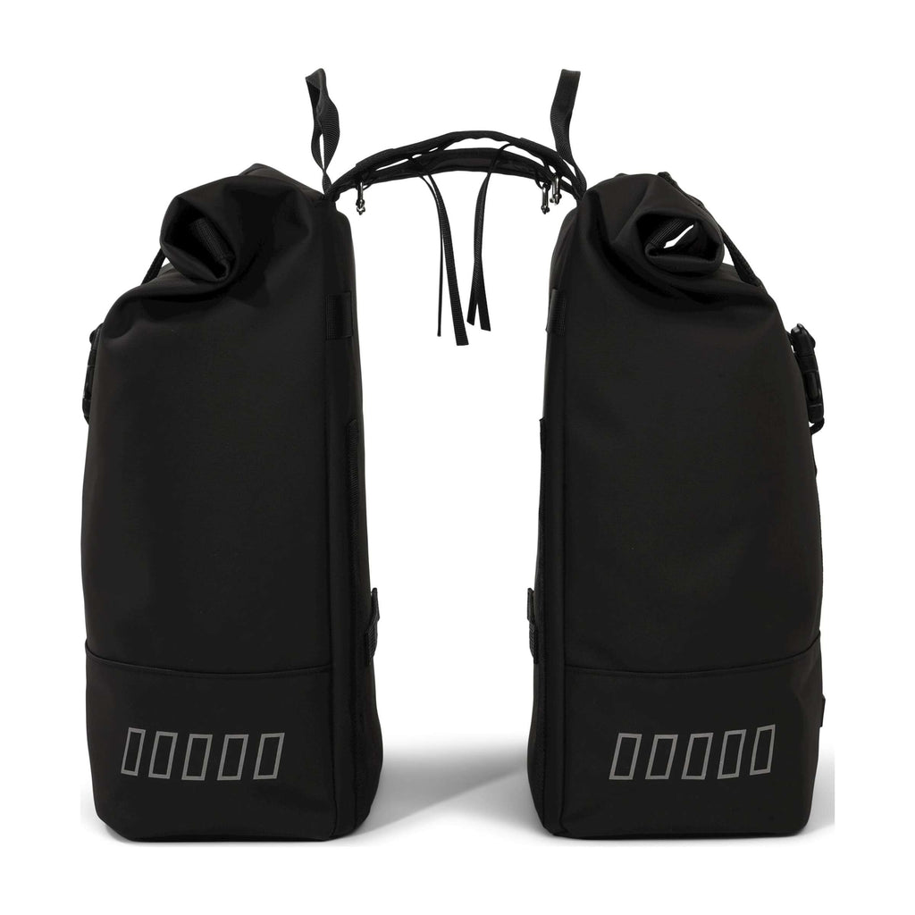 Urbanproof tas double roll up recycle 38l zwart