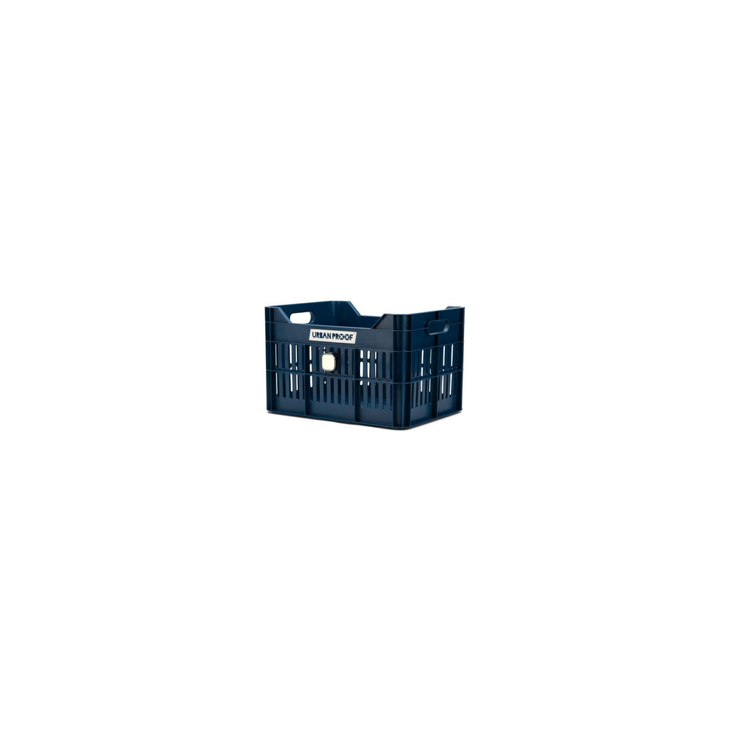 Recycelte Urban Proof Click Fahrradbox 30 Liter – Dunkelblau