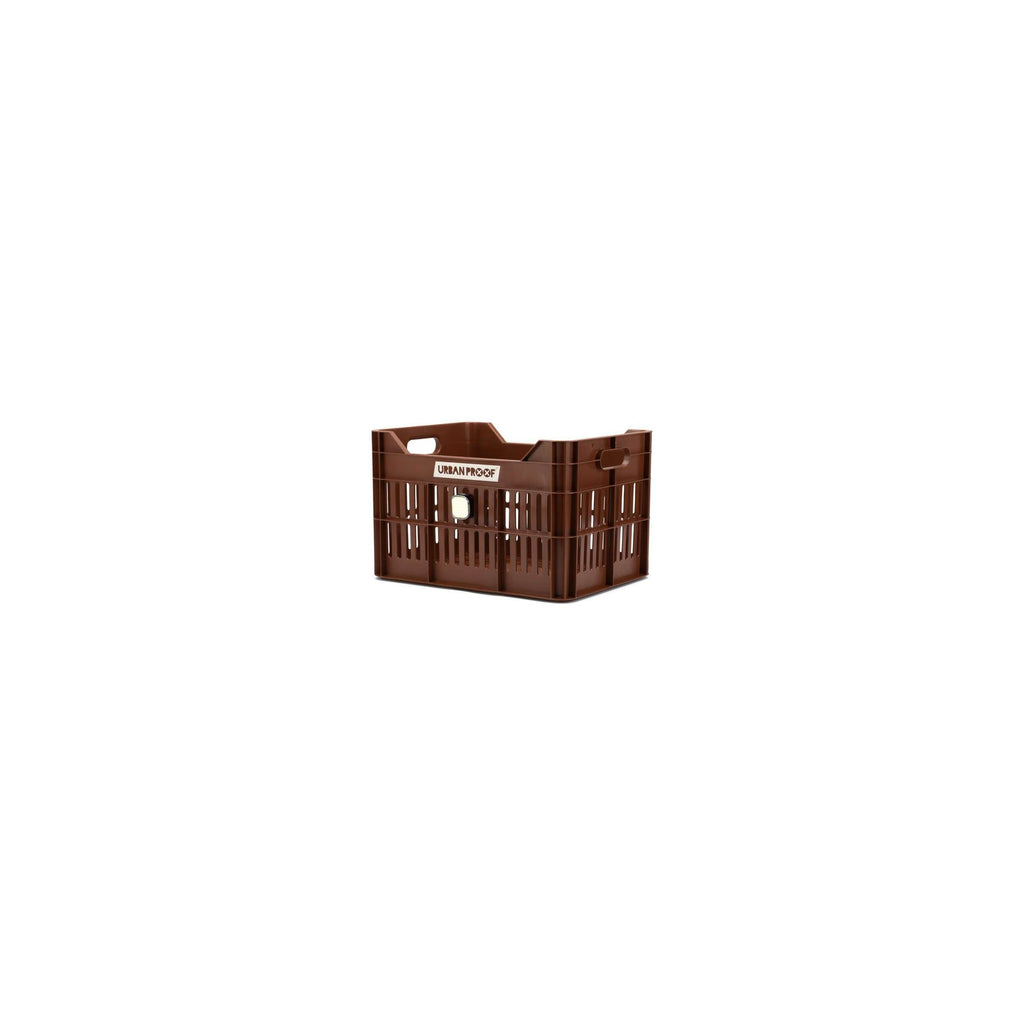Urbanproof krat click 30l rpet donkerbruin