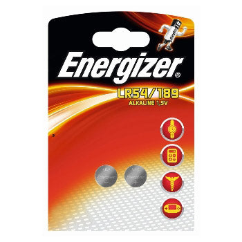 Energizer Alkaline LR54 189 Blisterpackung mit 2 Stück