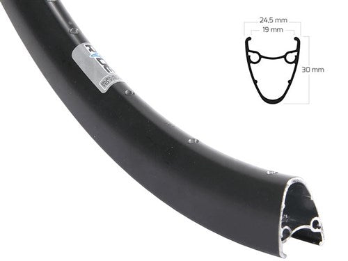 Rigida Velg ryde 28 (622) dutch-19 36 14 black (unsharpened)