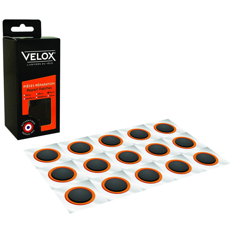 Velox Fahrradschlauchflicken 32 mm (50 Stück)
