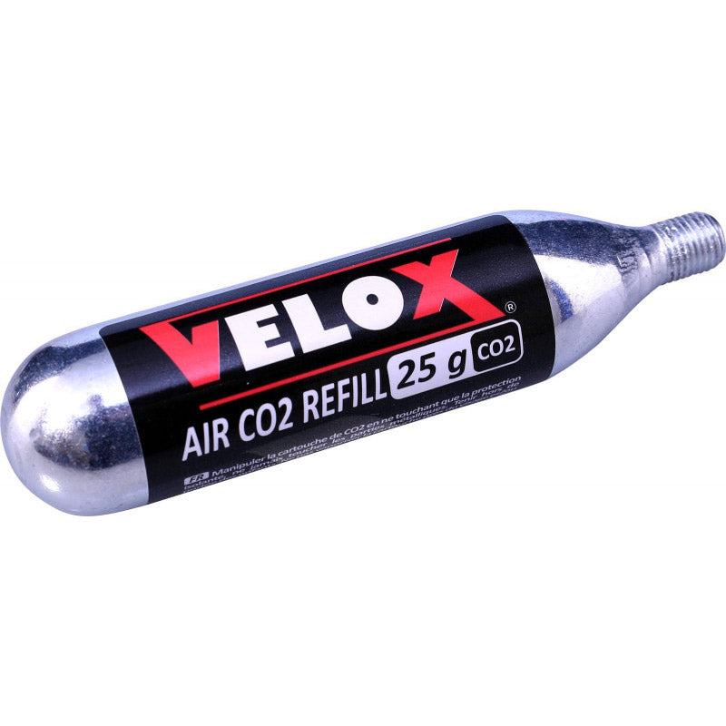 Velox CO2-Kartusche mit Schraubgewinde, 25 g