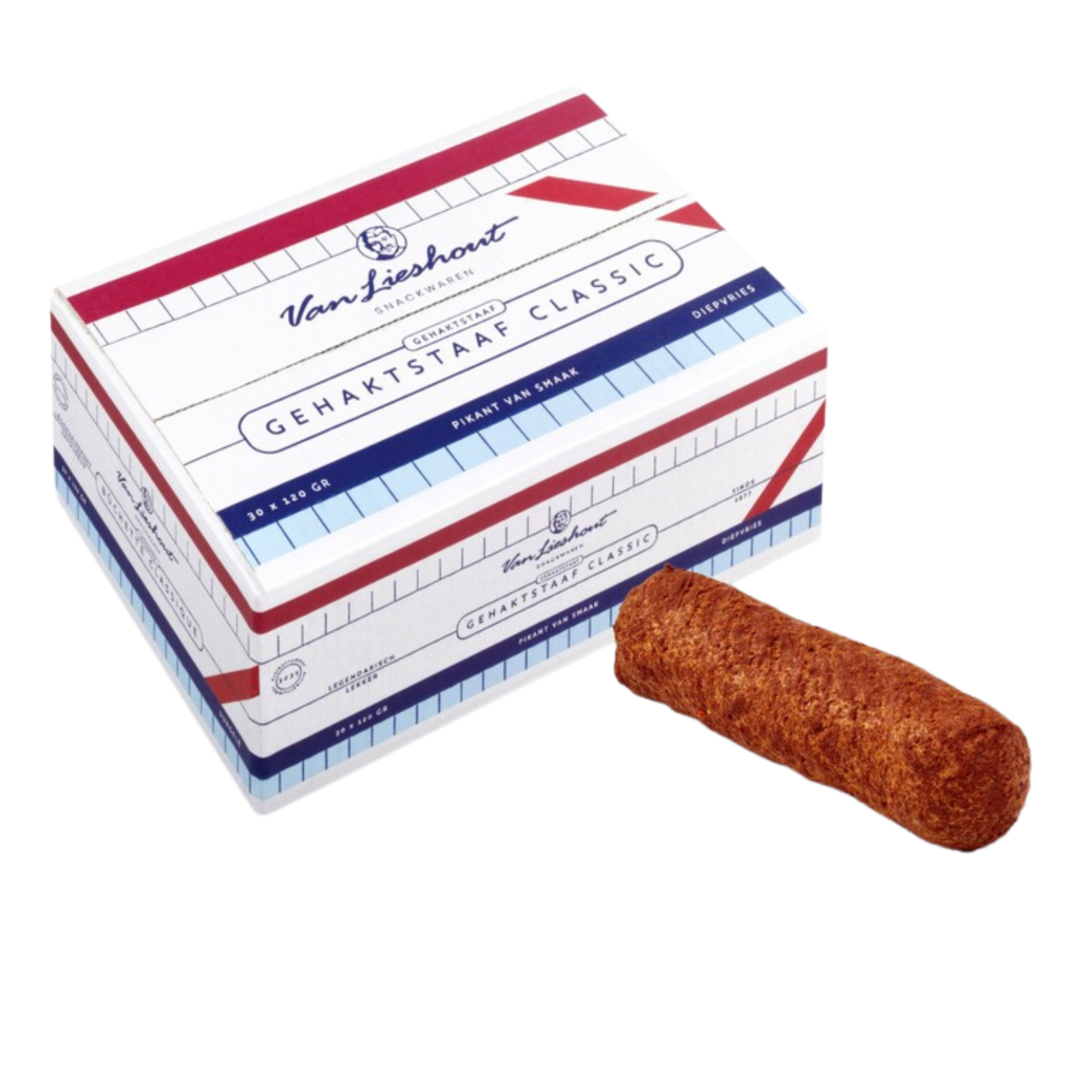 Van lieshout gehaktstaaf classic (30x120 gram)