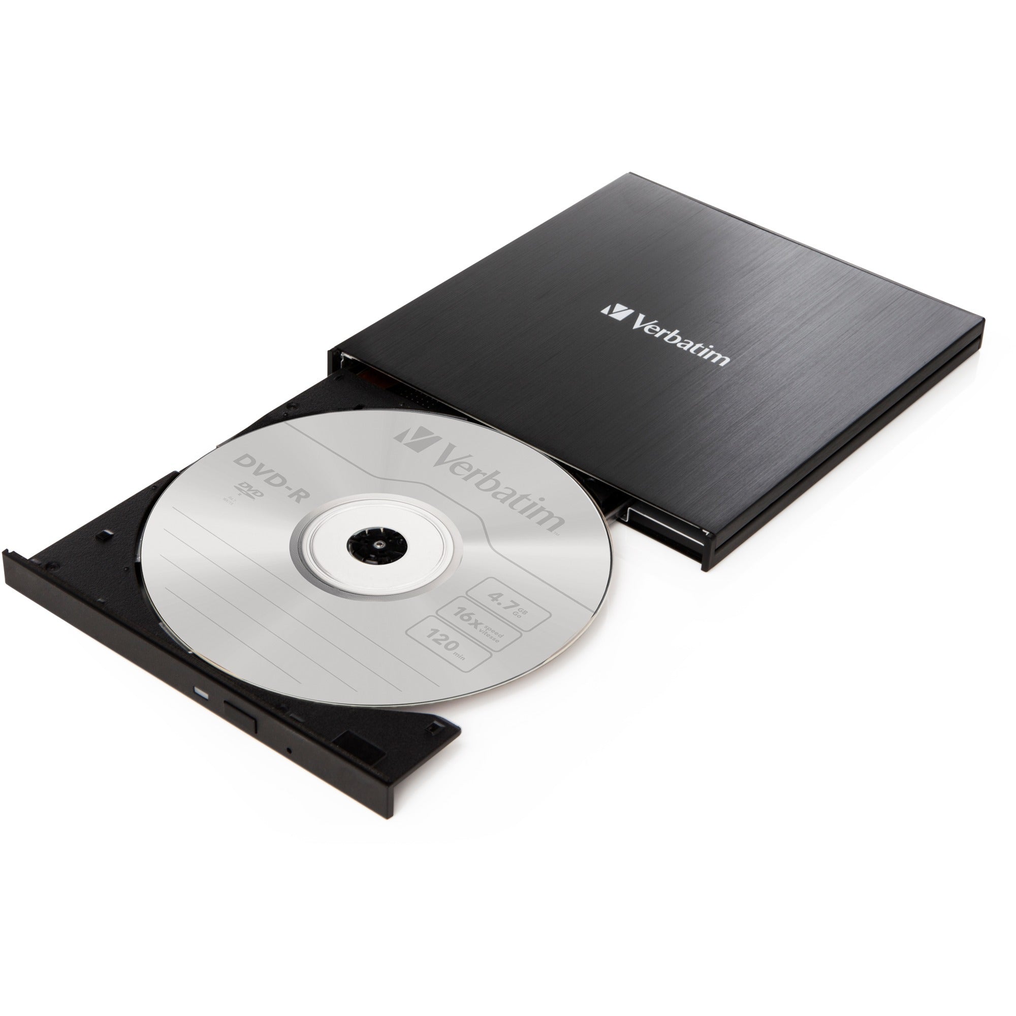Verbatim Verbatim Externe slimline CD-DVD brander