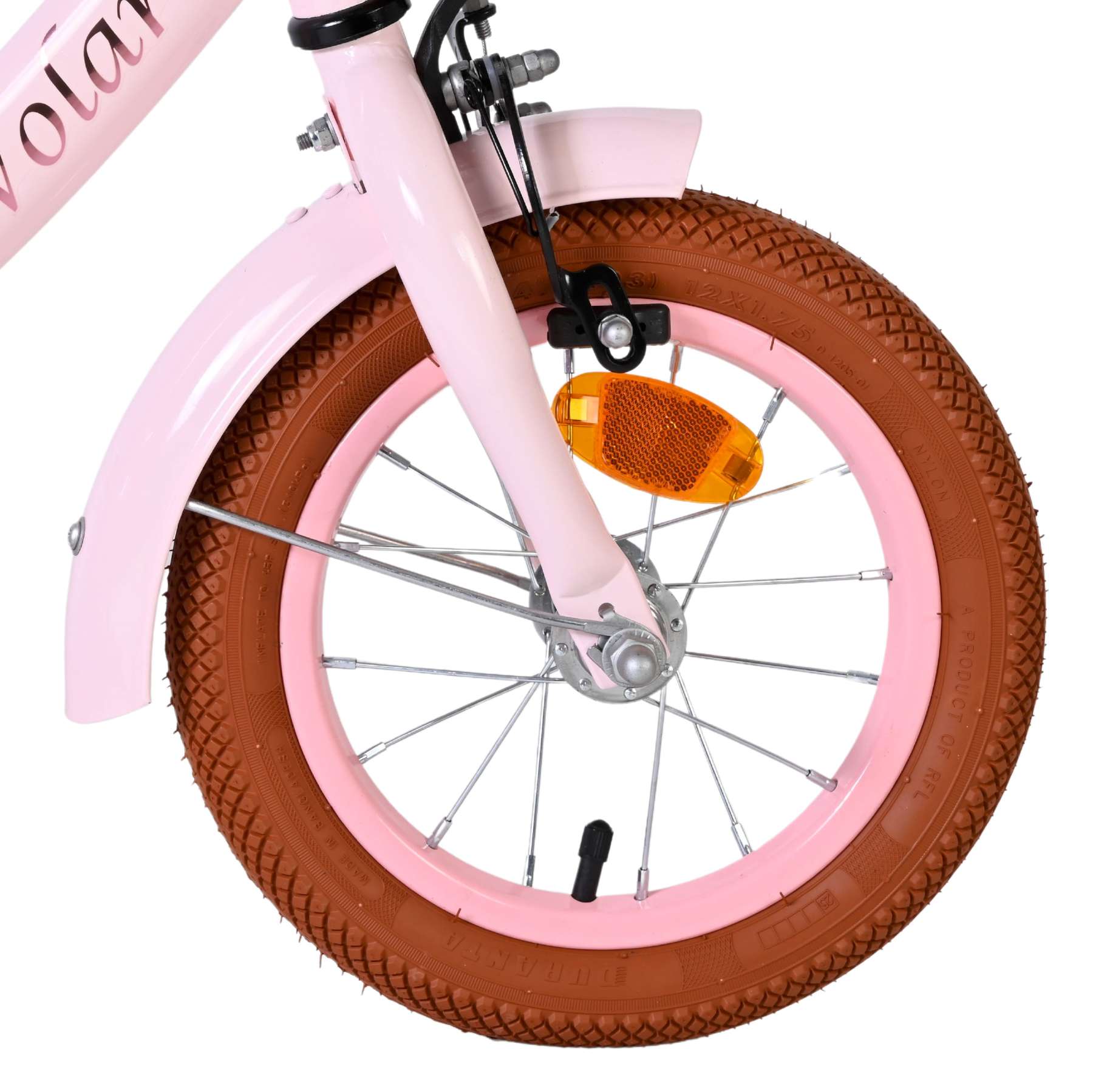 Volare Ashley Kinderfahrrad – Mädchen – 12 Zoll – Rosa