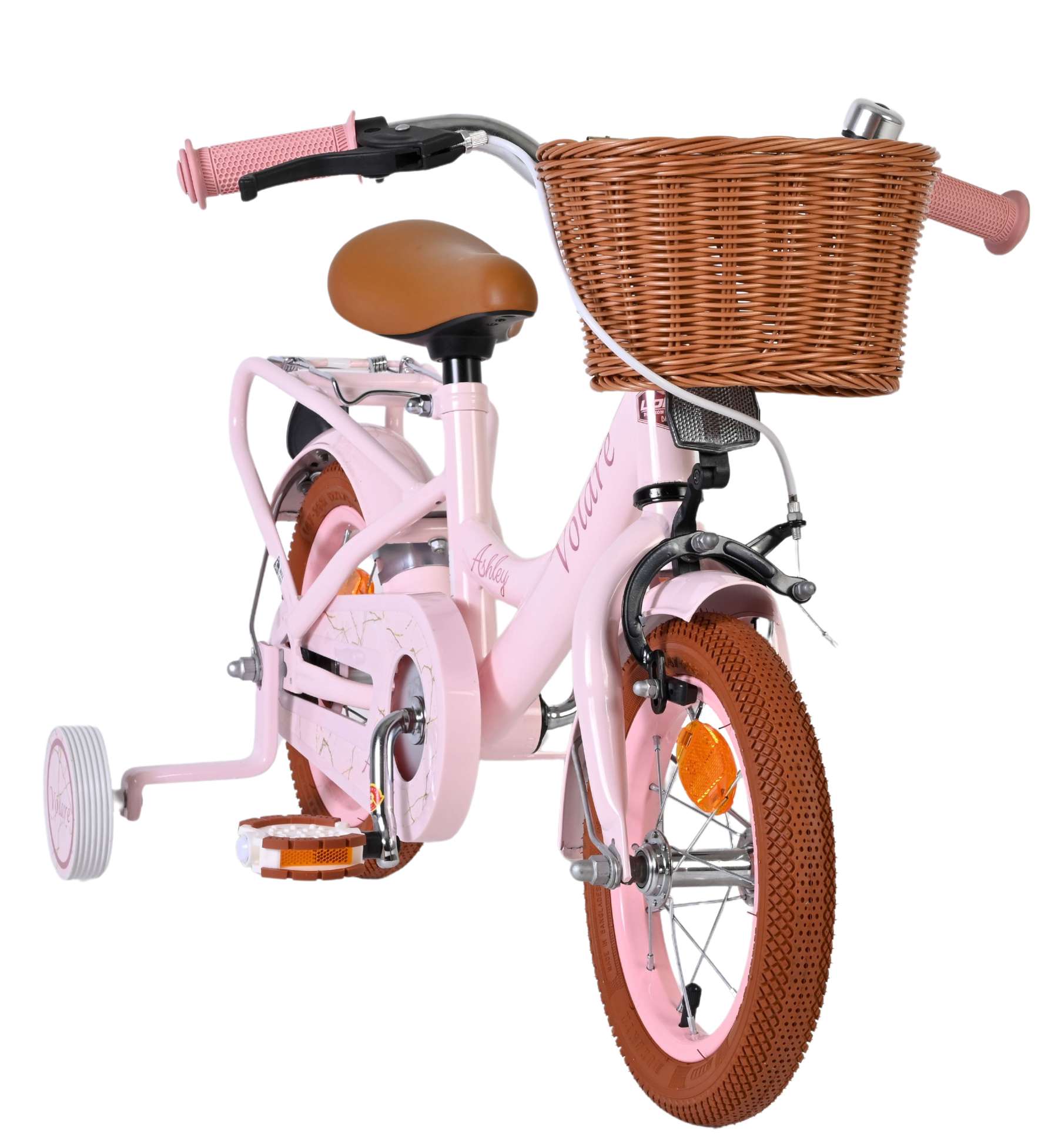 Volare Ashley Kinderfahrrad – Mädchen – 12 Zoll – Rosa