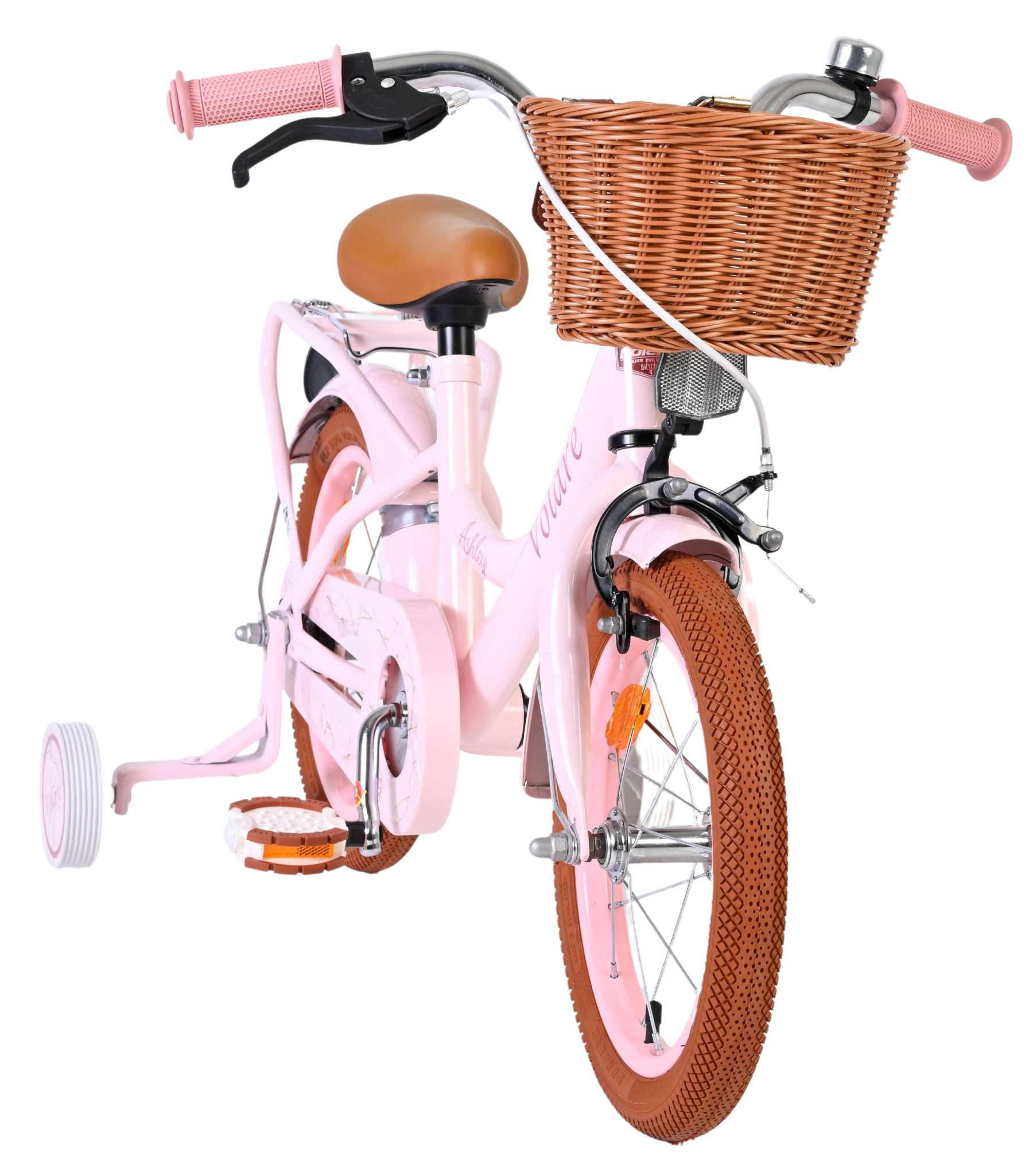 Volare Ashley Kinderfahrrad – Mädchen – 14 Zoll – Rosa