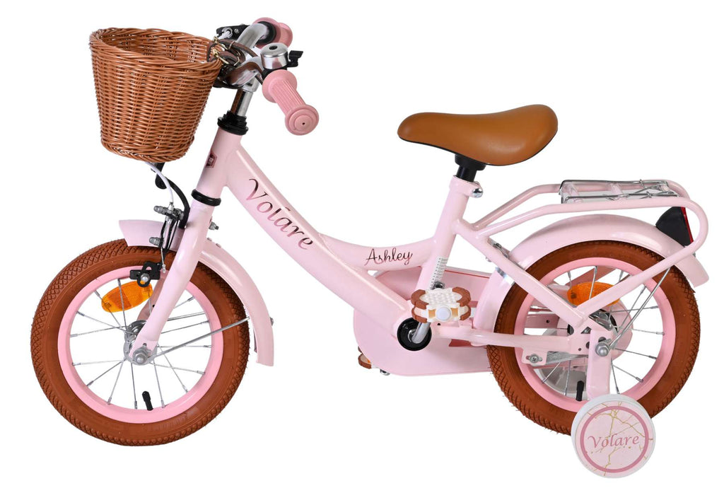 Volare Ashley Kinderfahrrad – Mädchen – 12 Zoll – Rosa