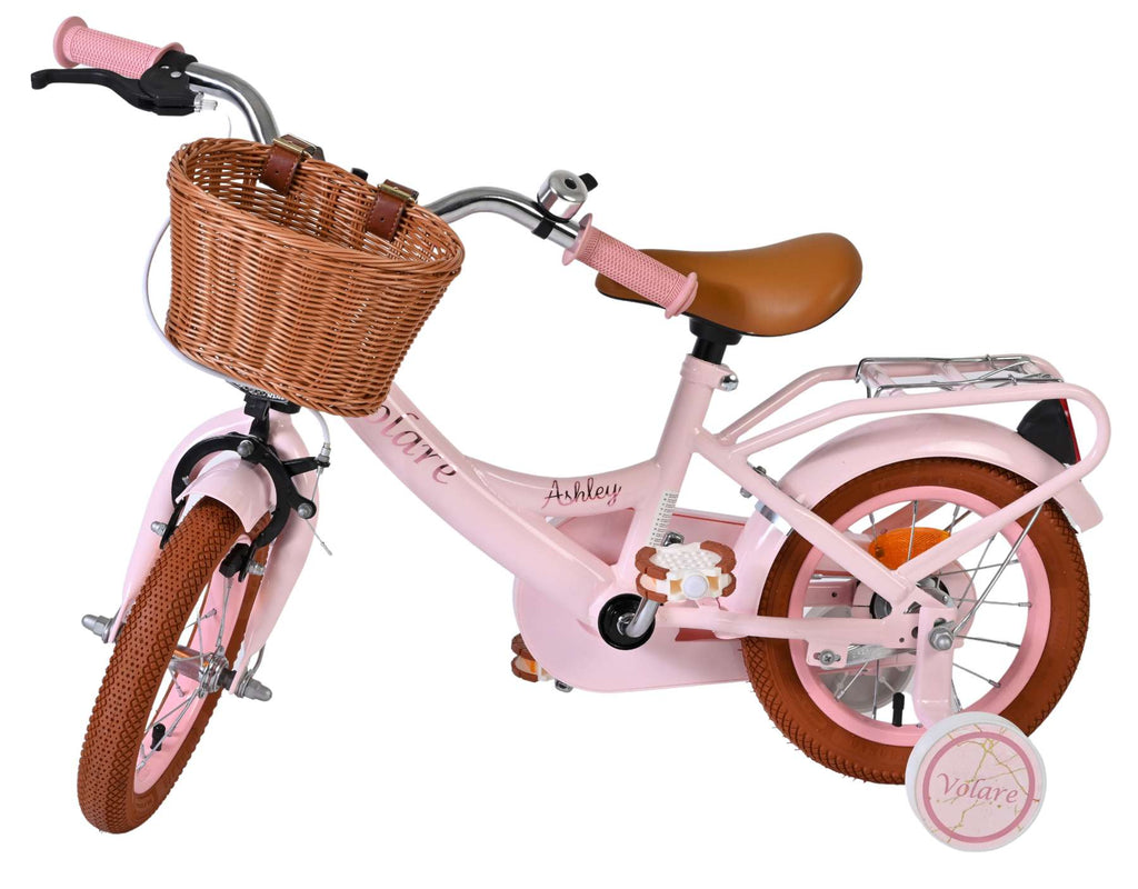Volare Ashley Kinderfahrrad – Mädchen – 12 Zoll – Rosa
