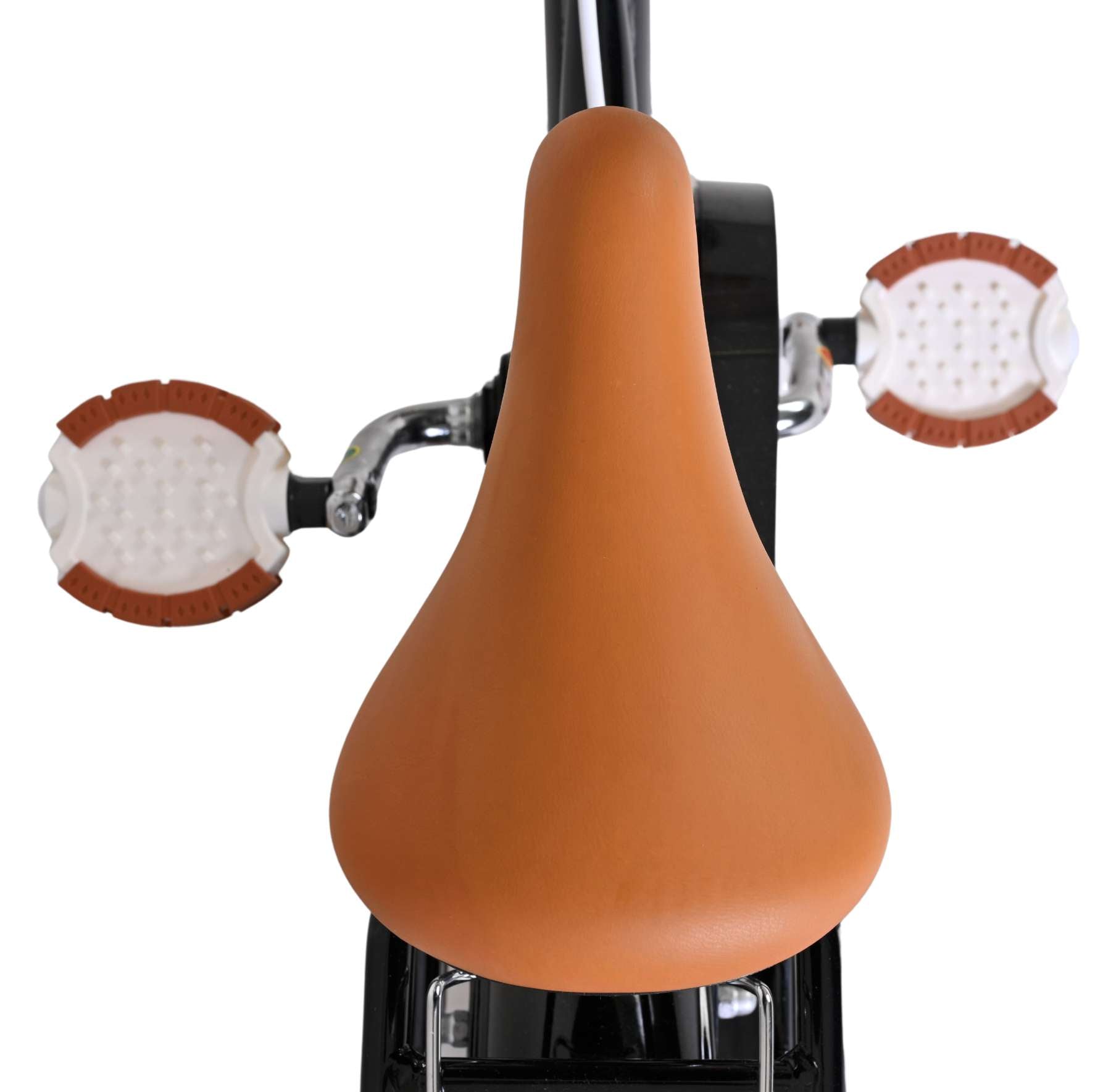 Volare Ashley Kinderfahrrad - Mädchen - 14 Zoll - Schwarz - Zwei Handbremsen