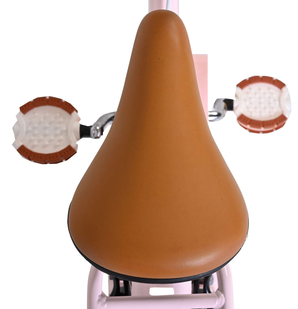 Volare ashley kinderfiets - meisjes - 16 inch - roze - twee handremmen
