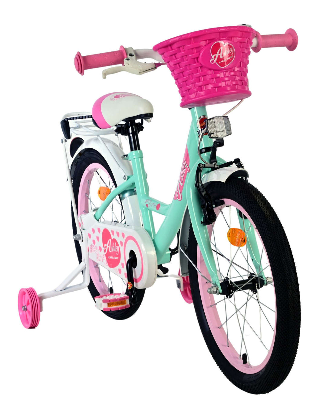 Volare ashley kinderfiets - meisjes - 18 inch - groen