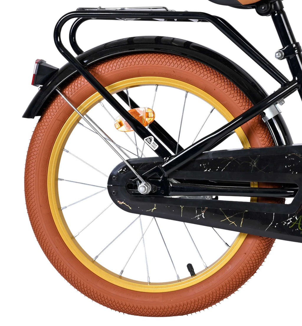 Volare ashley kinderfiets - meisjes - 18 inch - zwart