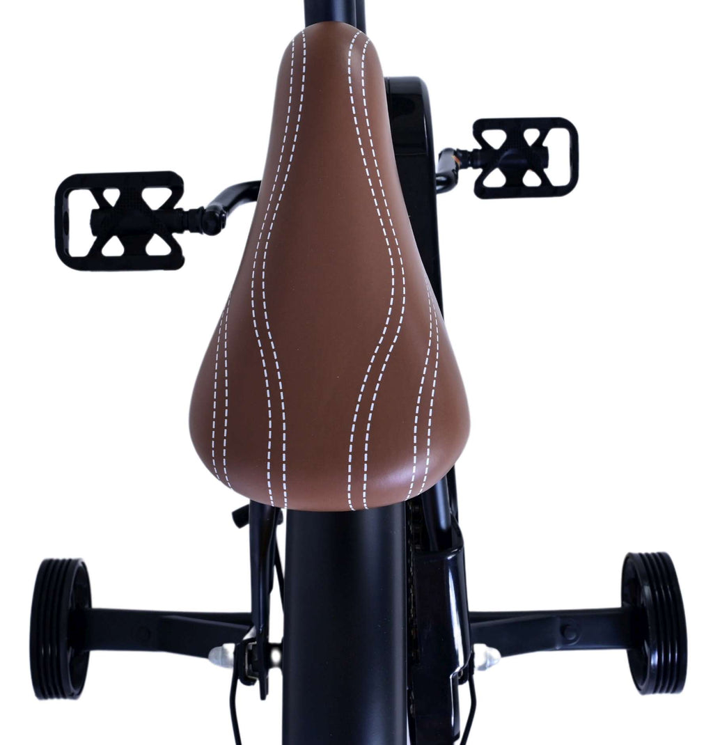 Volare black cruiser kinderfiets - jongens - 16 inch - zwart
