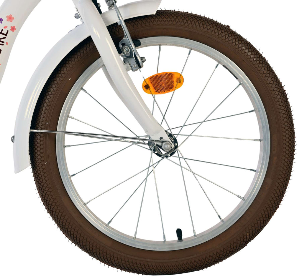Volare blossom kinderfiets - meisjes - 18 inch - wit