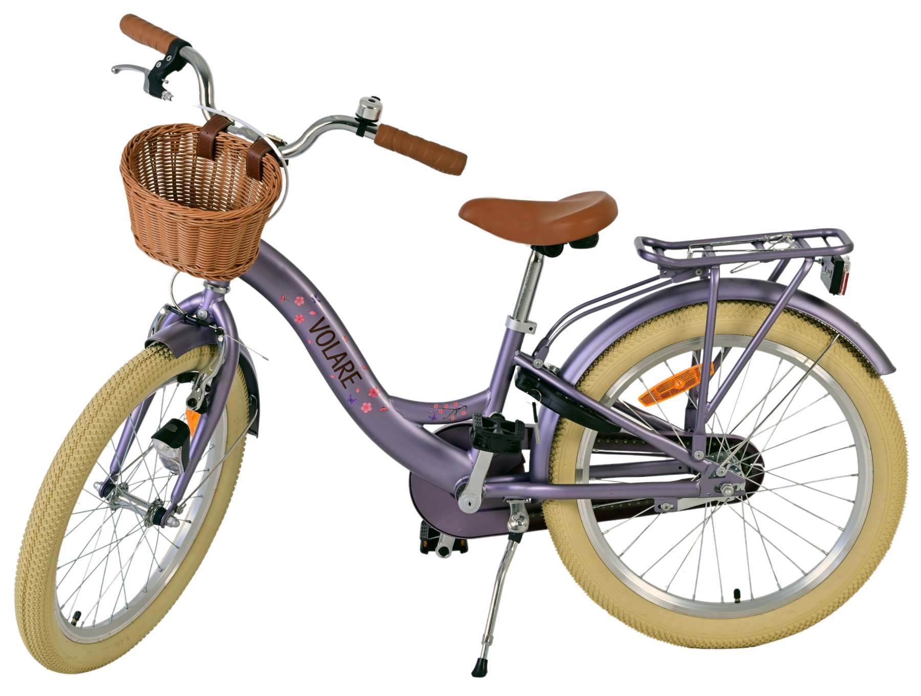 Volare blossom kinderfiets - meisjes - 20 inch - paars