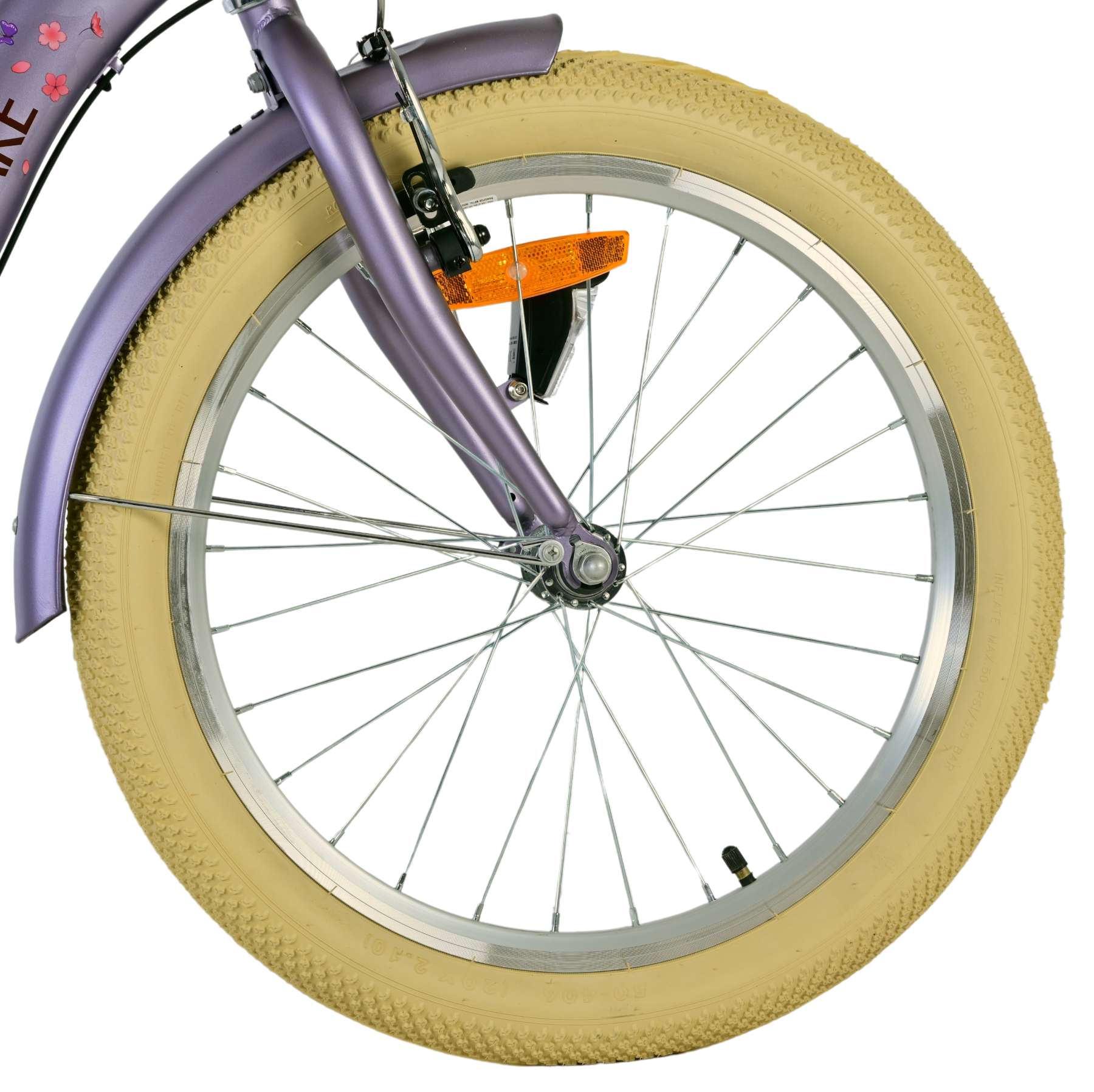 Volare blossom kinderfiets - meisjes - 20 inch - paars - nexus 3 versnellingen
