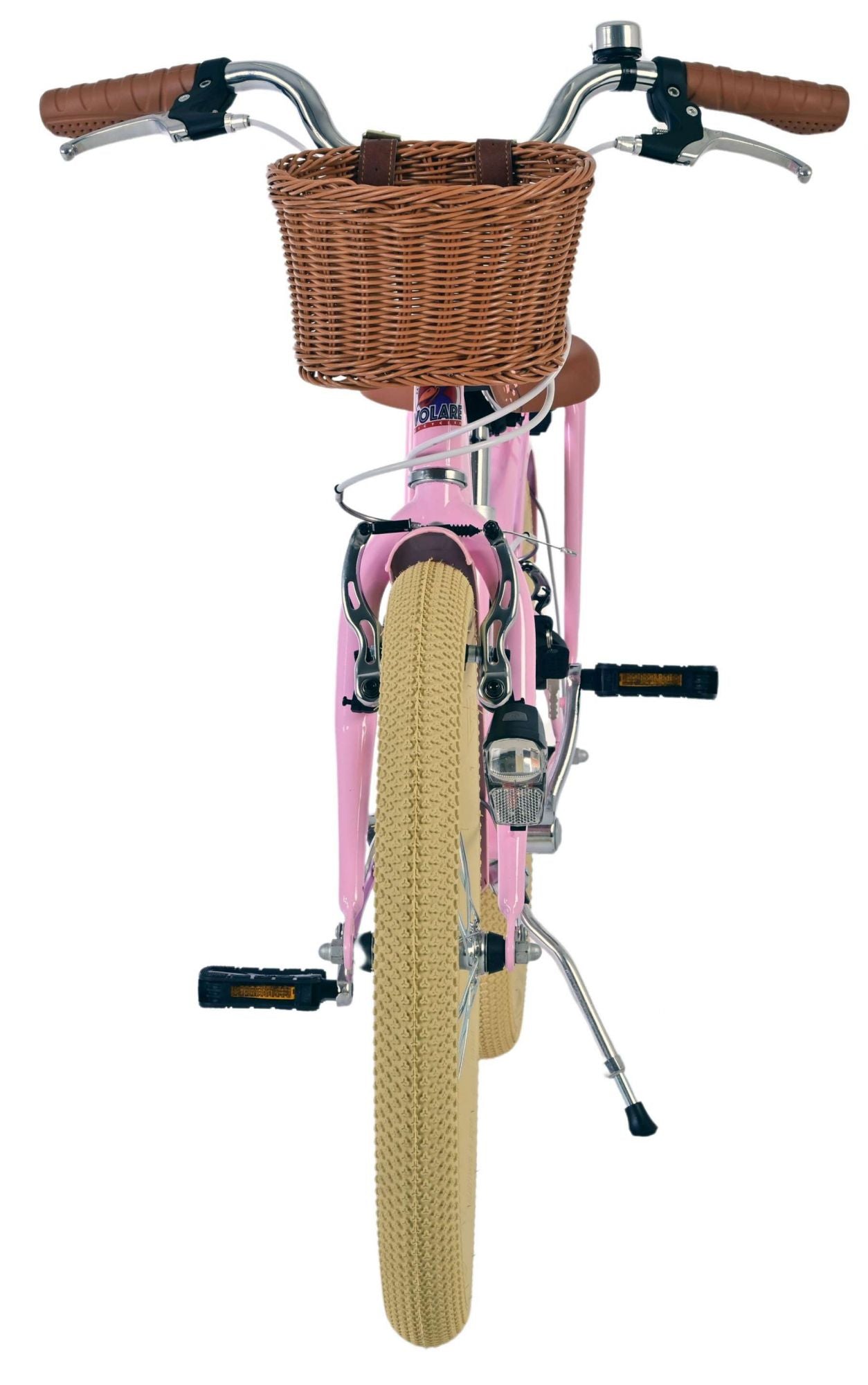Volare Blossom Kinderfahrrad - Mädchen - 20 Zoll - Rosa - Zwei Handbremsen