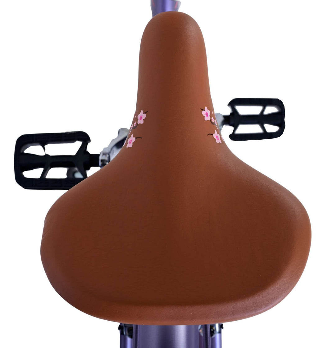 Volare Blossom Kinderfahrrad - Mädchen - 24 Zoll - lila - zwei Handbremsen