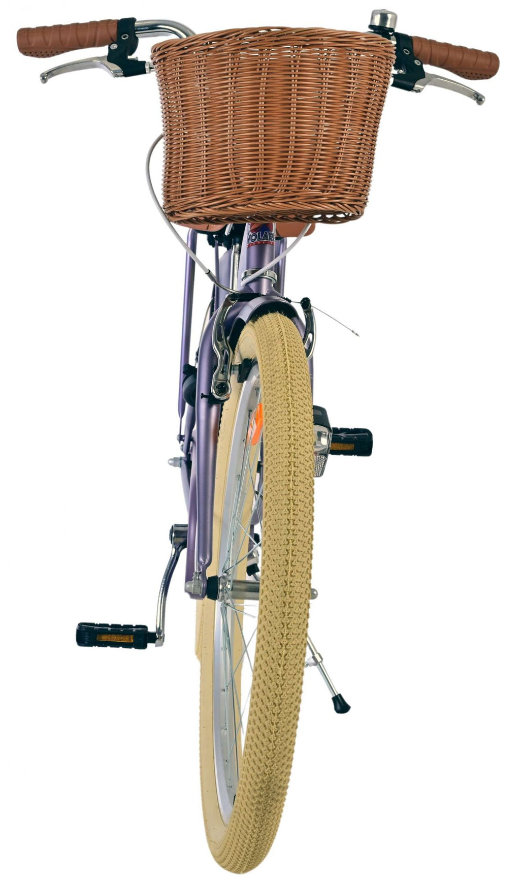 Volare Blossom Kinderfahrrad - Mädchen - 24 Zoll - lila - zwei Handbremsen
