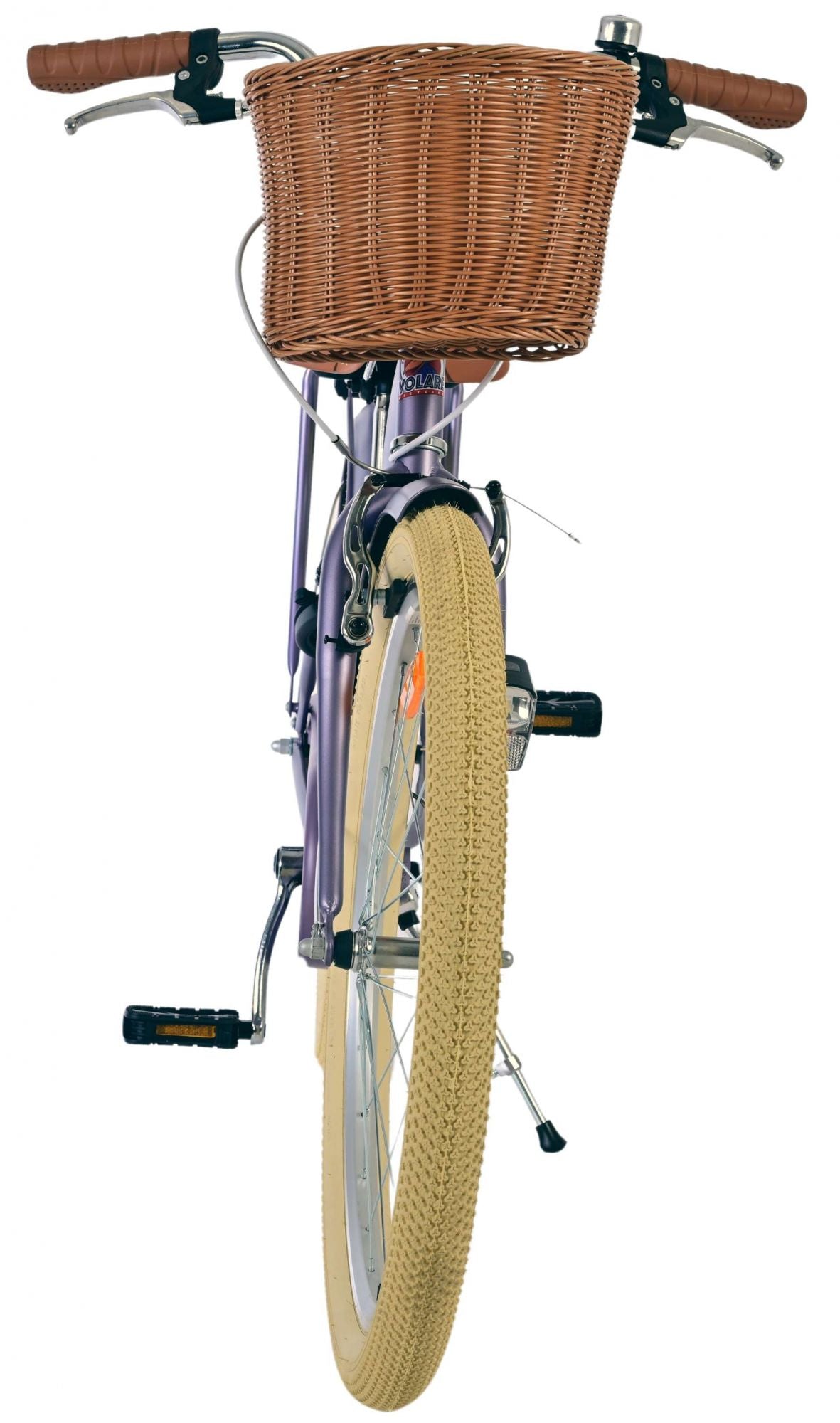 Volare Blossom Kinderfahrrad - Mädchen - 24 Zoll - lila - zwei Handbremsen