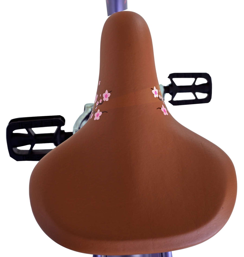 Volare Blossom Kinderfahrrad - Mädchen - 24 Zoll - Lila - 3 Gänge