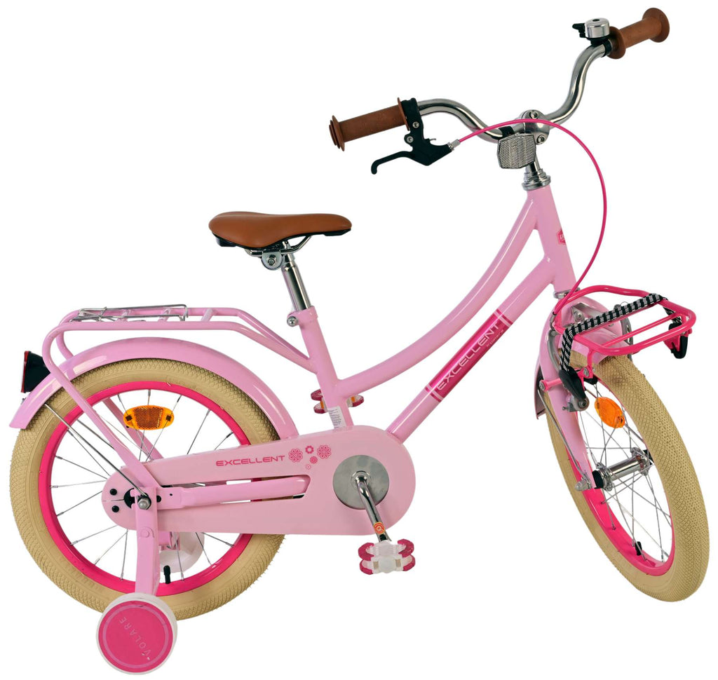 Volare 16 Zoll Fahrrad, ausgezeichnetes pinkes Oma-Fahrrad 51632