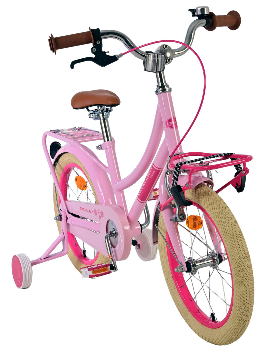 Volare 16 Zoll Fahrrad, ausgezeichnetes pinkes Oma-Fahrrad 51632