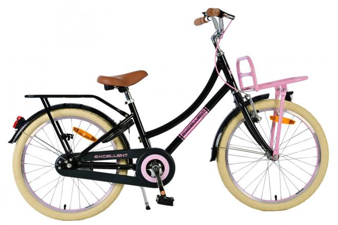 Volare 20 Zoll Fahrrad Oma ausgezeichnet schwarz pink 22130
