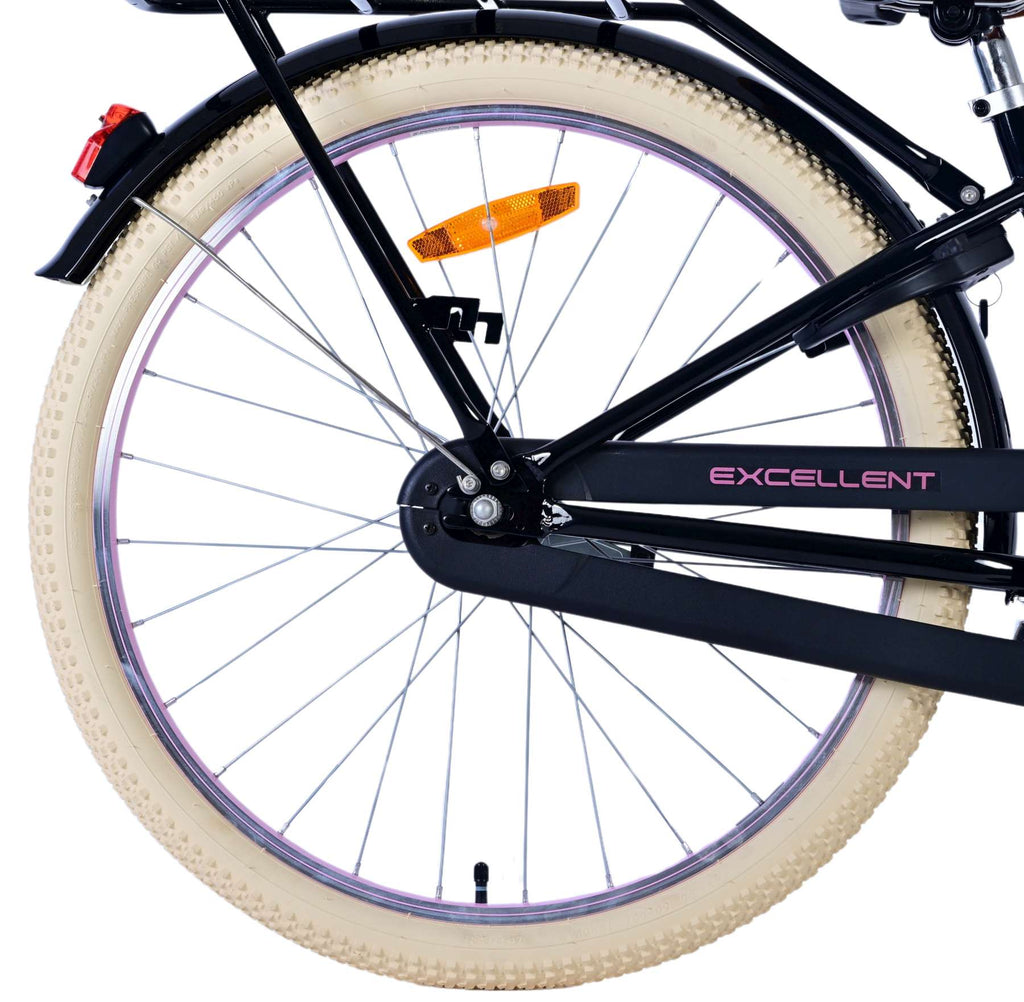 Volare Volare Kinderfiets Meisjes 24 inch Zwart