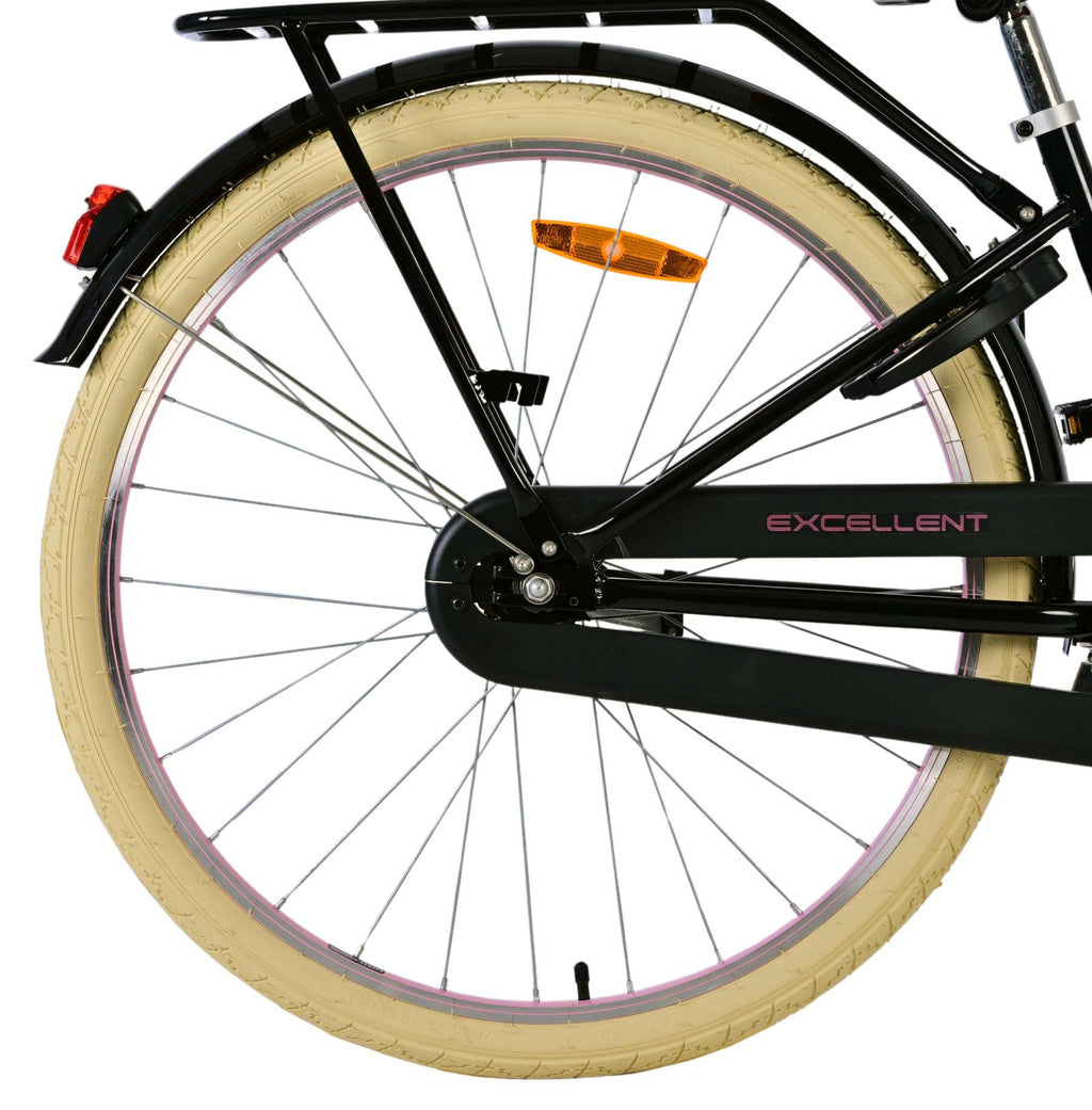 Volare 26 Zoll Seniorenfahrrad, ausgezeichneter Zustand, schwarz, 26130