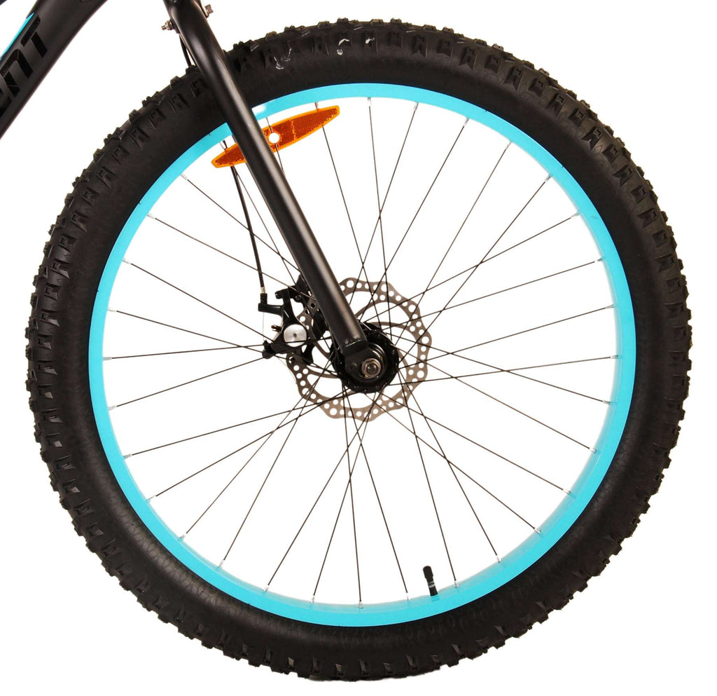 Volare gradient kinderfiets – jongens – 26 inch – zwart blauw – 7 speed – prime collection