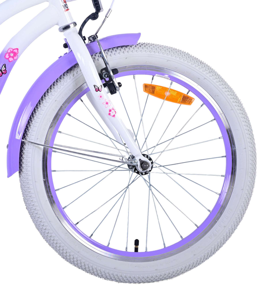 Volare schönes Kinderfahrrad Mädchen 20 Zoll lila