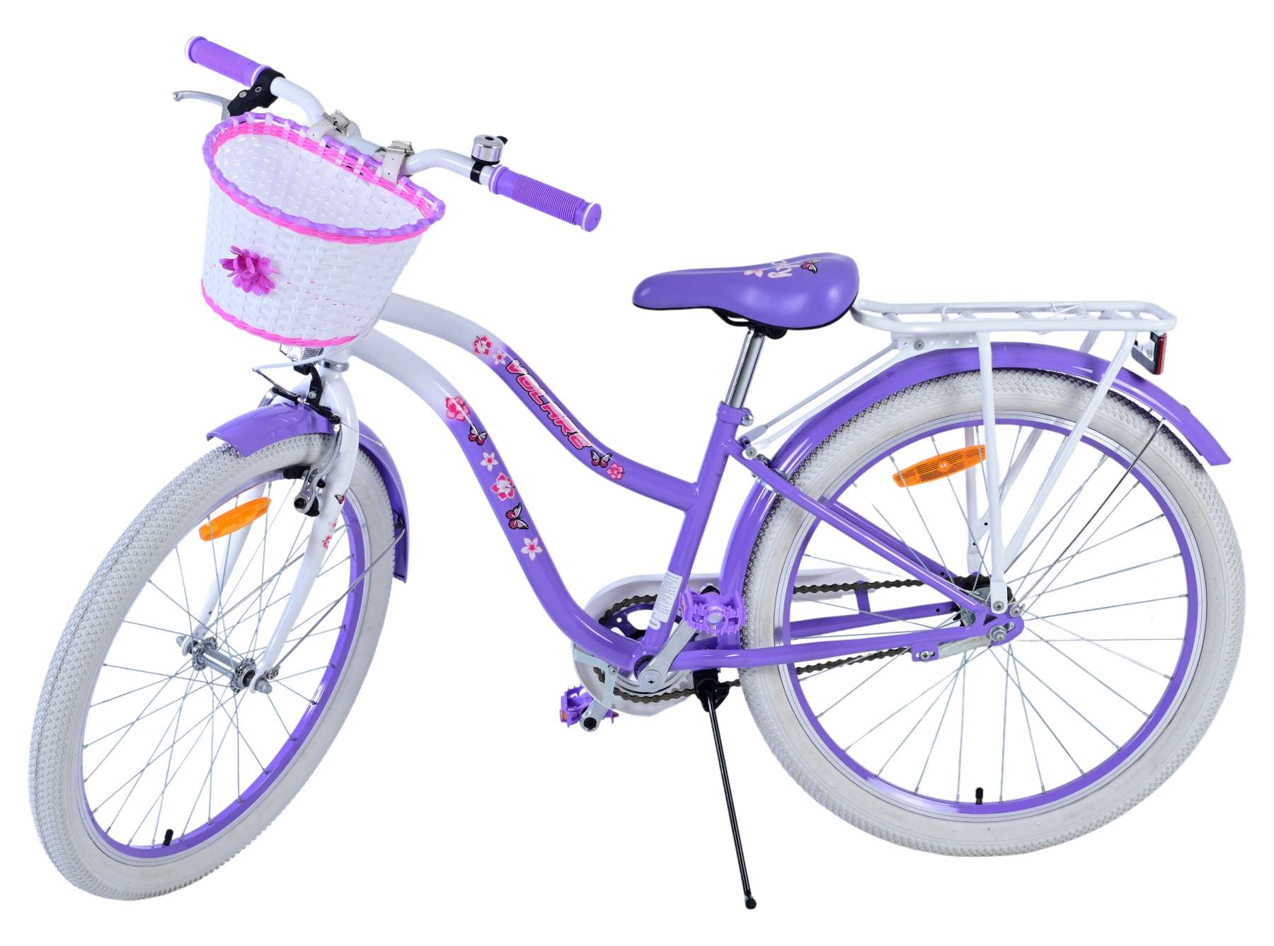 Volare lovely kinderfiets - meisjes - 24 inch - paars