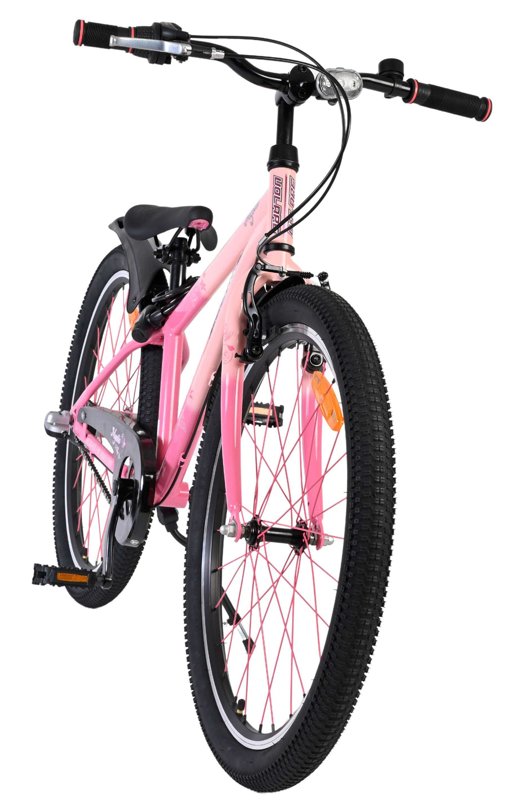 Volare mystic kinderfiets - 24 inch - roze - nexus 3
