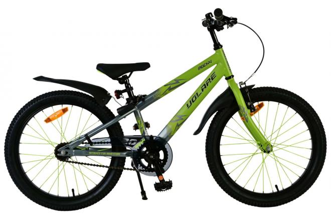 Volare 20 inch fiets rocky remnaaf groen grijs 42010