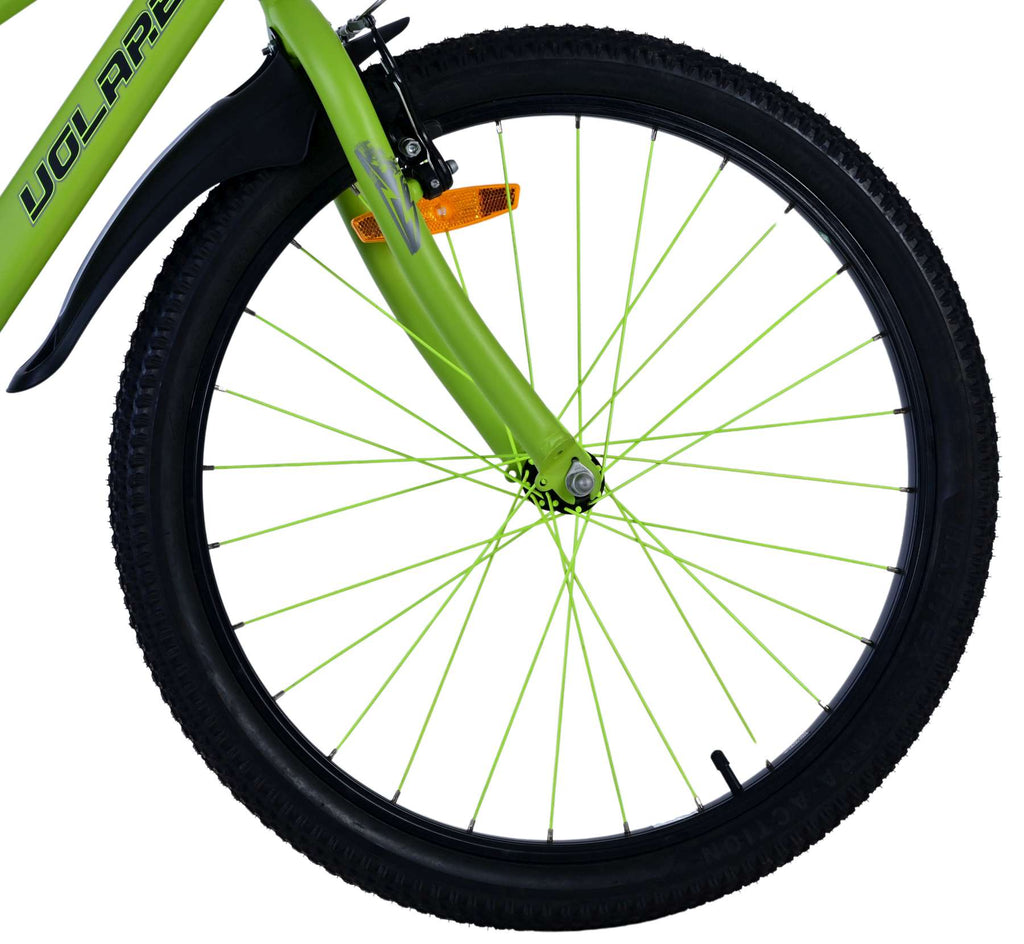 Volare 24 inch fiets rocky remnaaf groen grijs 42410