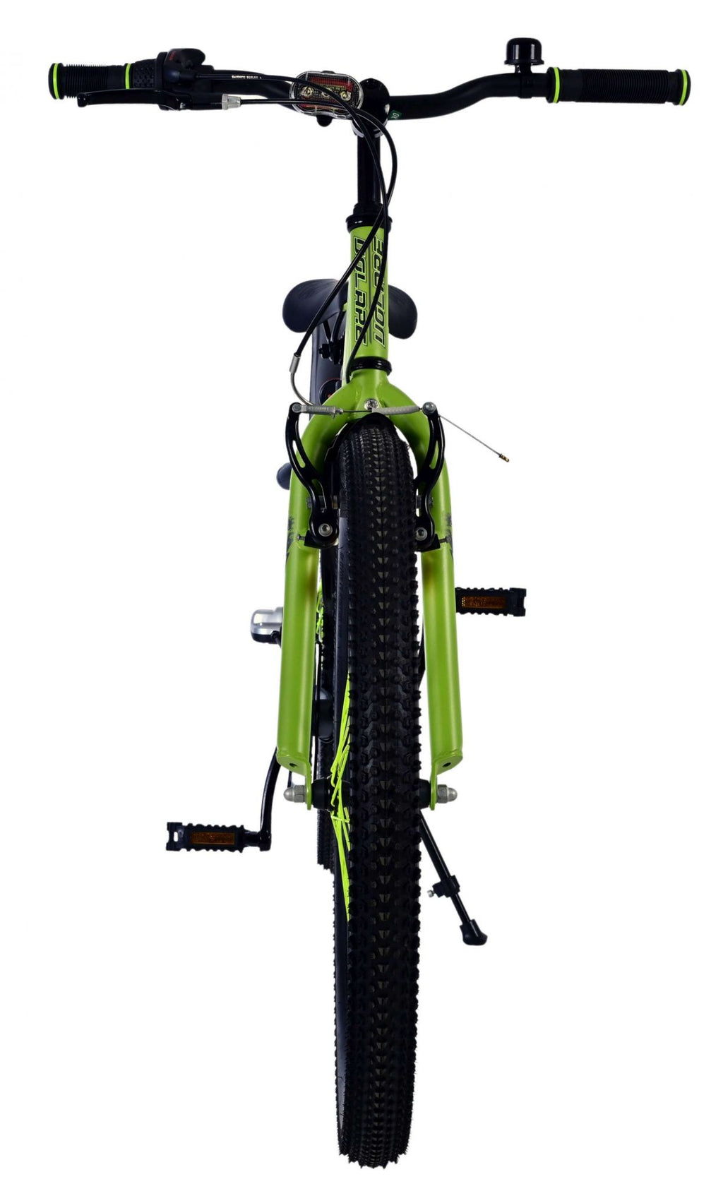 Volare 24 inch fiets rocky 3v remnaaf groen grijs 42414