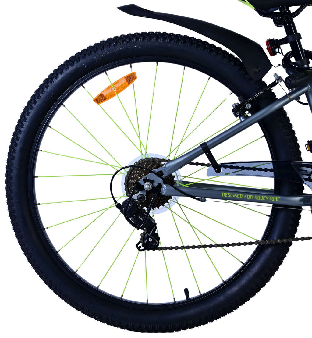 Volare rocky kinderfiets - 26 inch – groen – 7 versnellingen