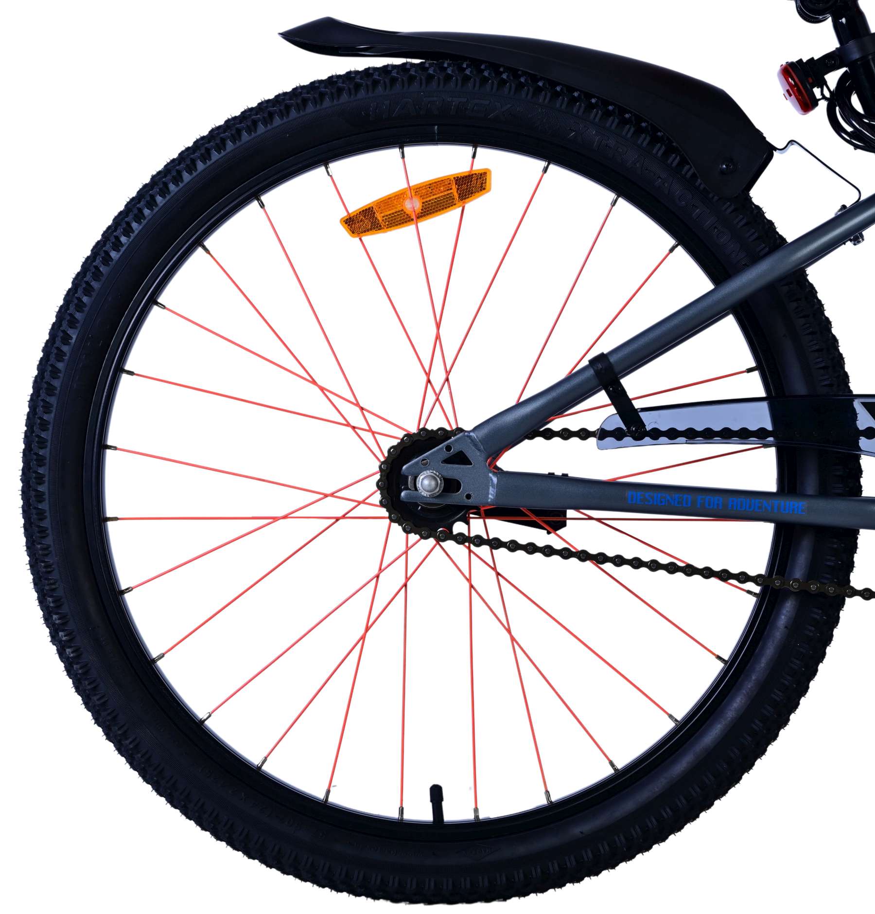 Volare 24 inch fiets rocky remnaaf blauw grijs 42412