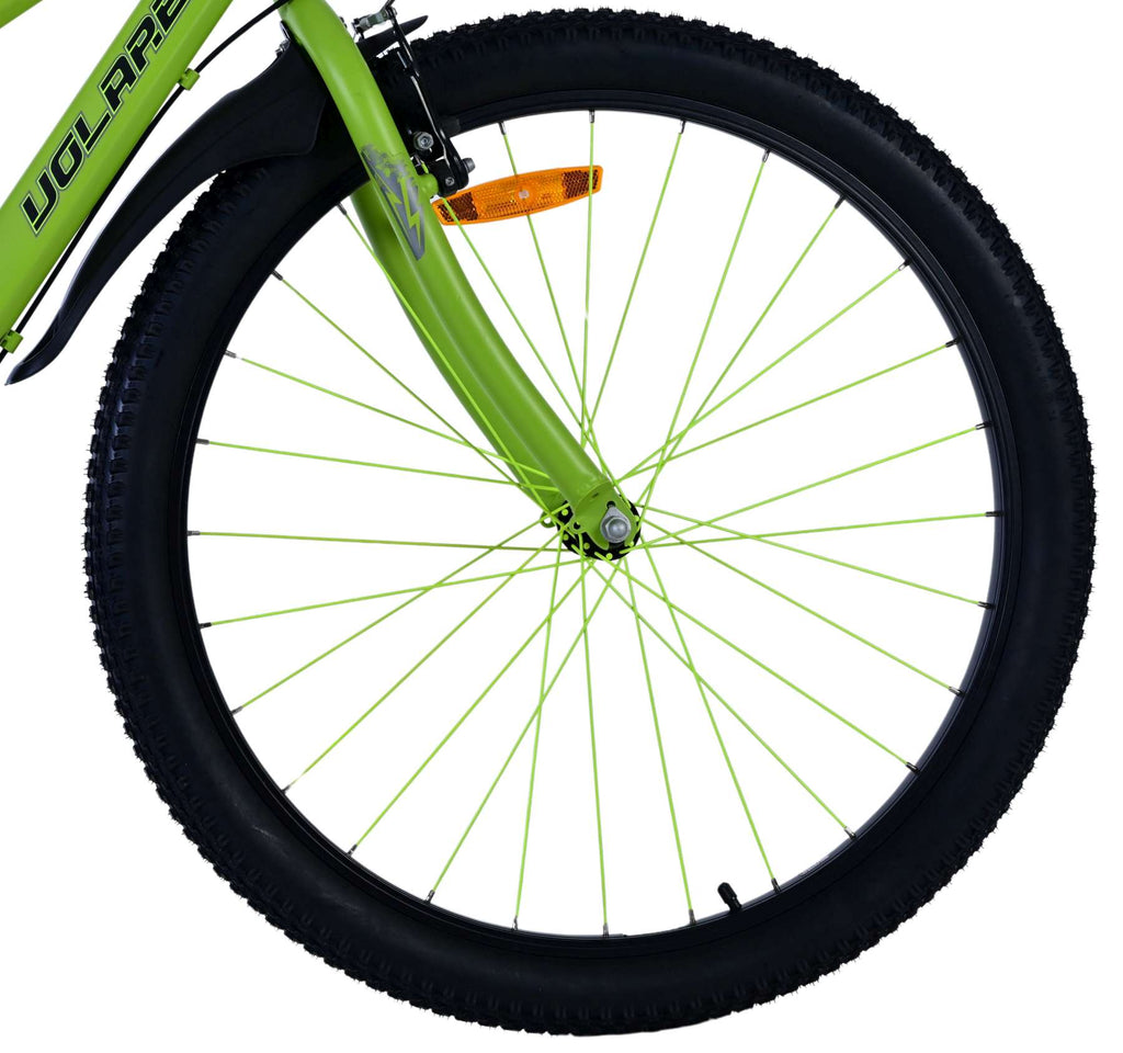 Volare 26 inch fiets rocky 3v remnaaf groen grijs 42622