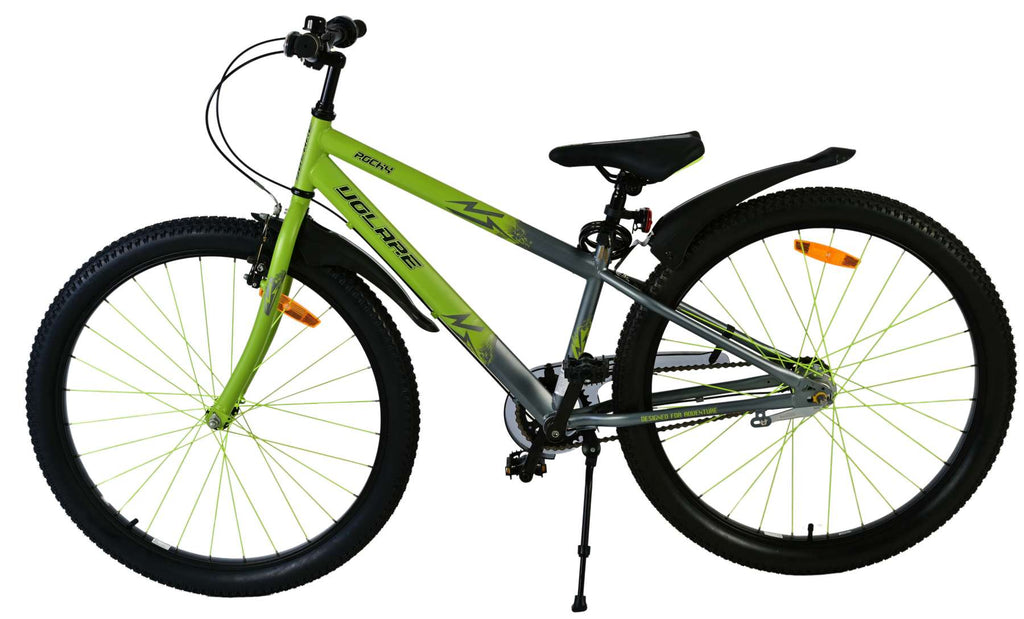 Volare 26 inch fiets rocky 3v remnaaf groen grijs 42622