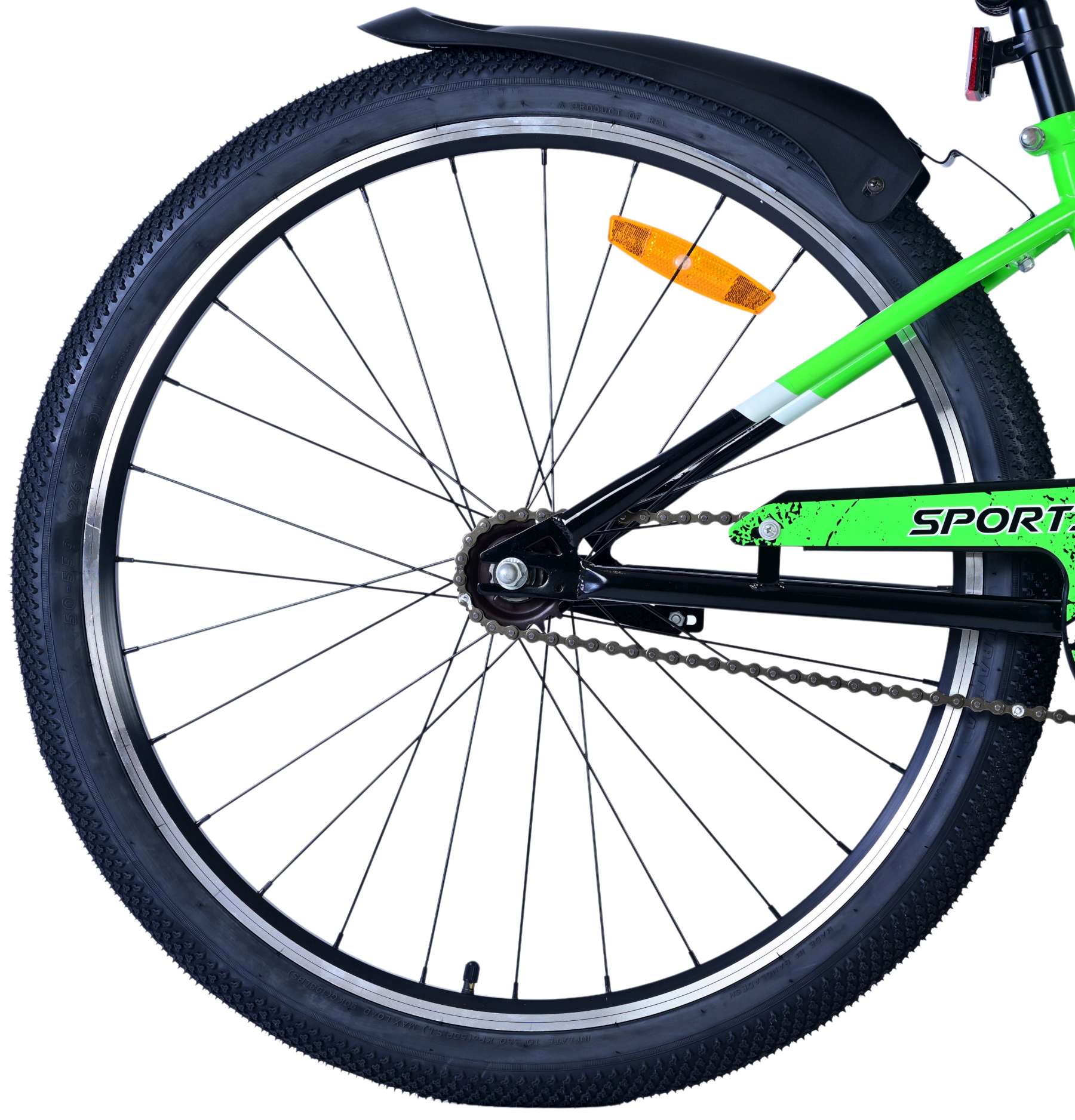 Volare sportivo kinderfiets - jongens - 26 inch - groen