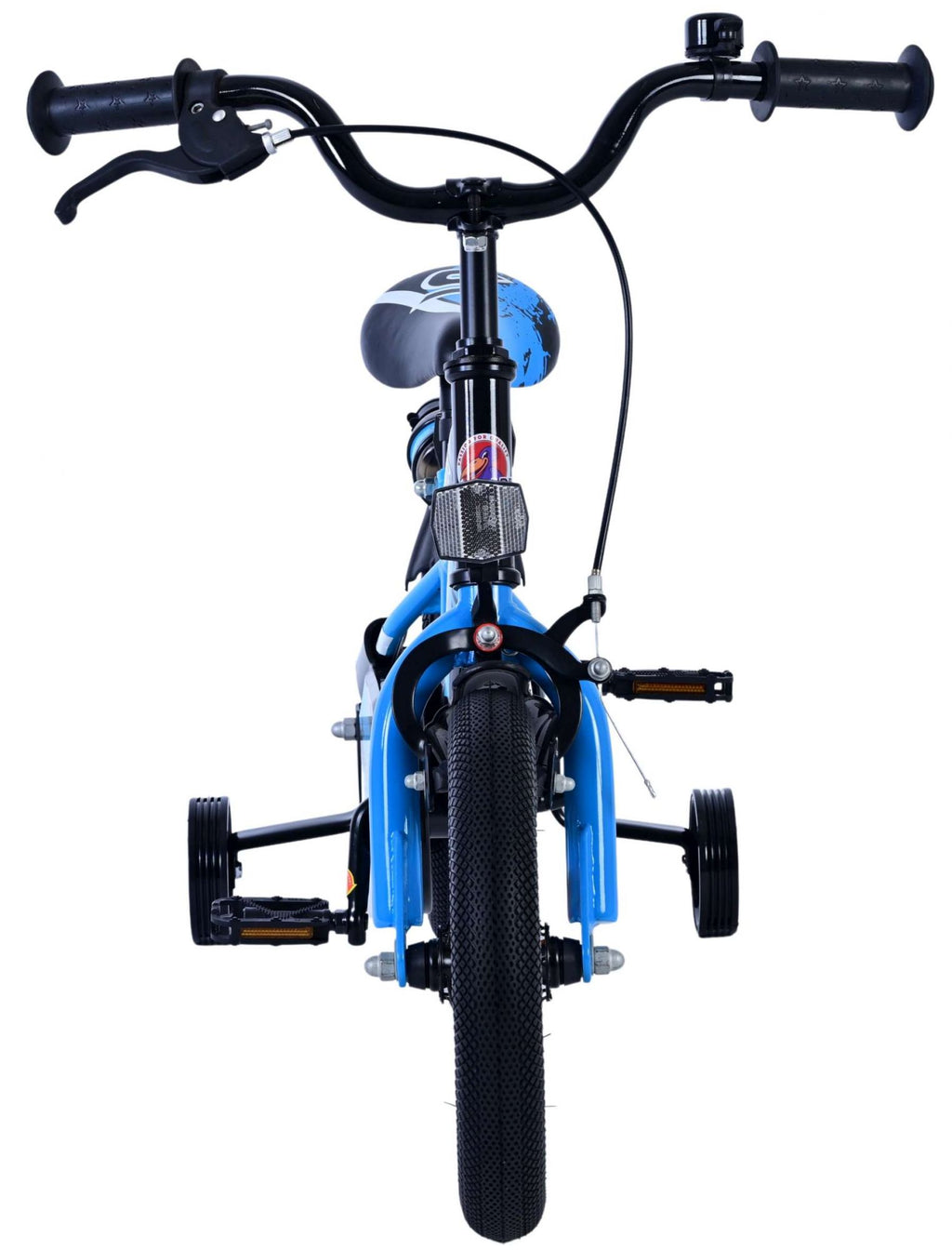 Volare sportivo kinderfiets - jongens - 12 inch - blauw zwart