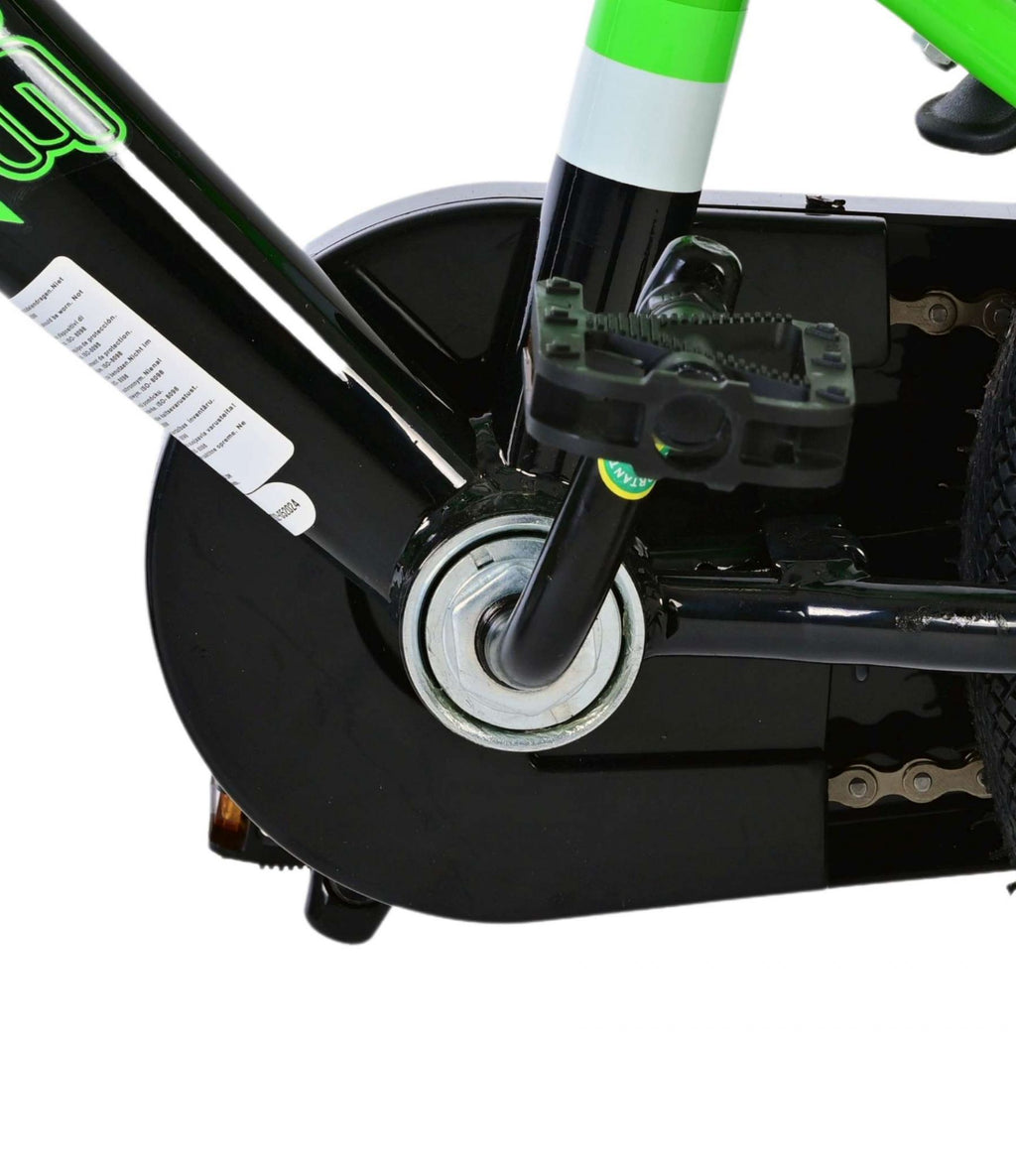 Volare sportivo kinderfiets - jongens - 12 inch - groen zwart